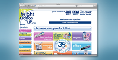 Promotional Products Web Site Design